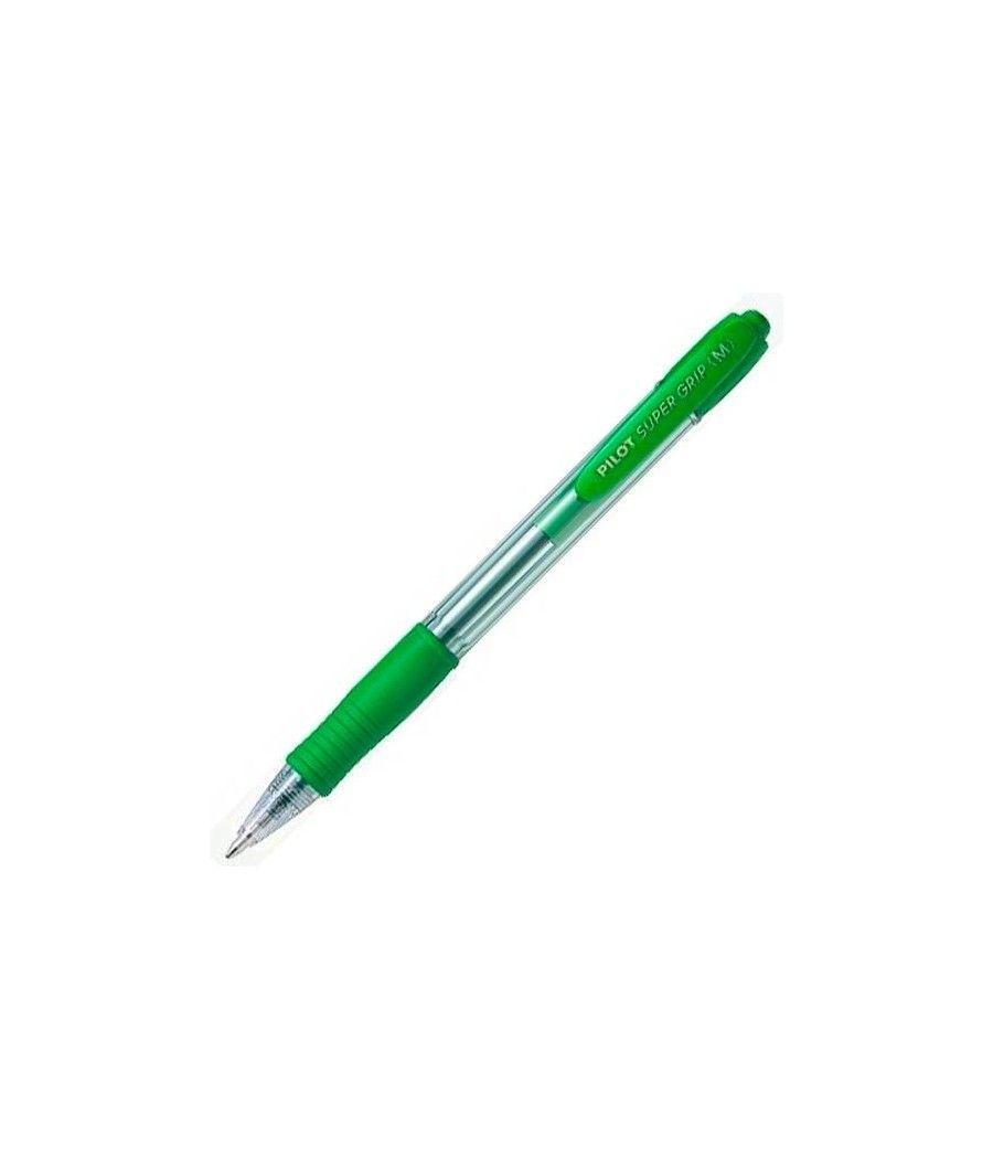 Pilot boligrafo supergrip verde - Imagen 1
