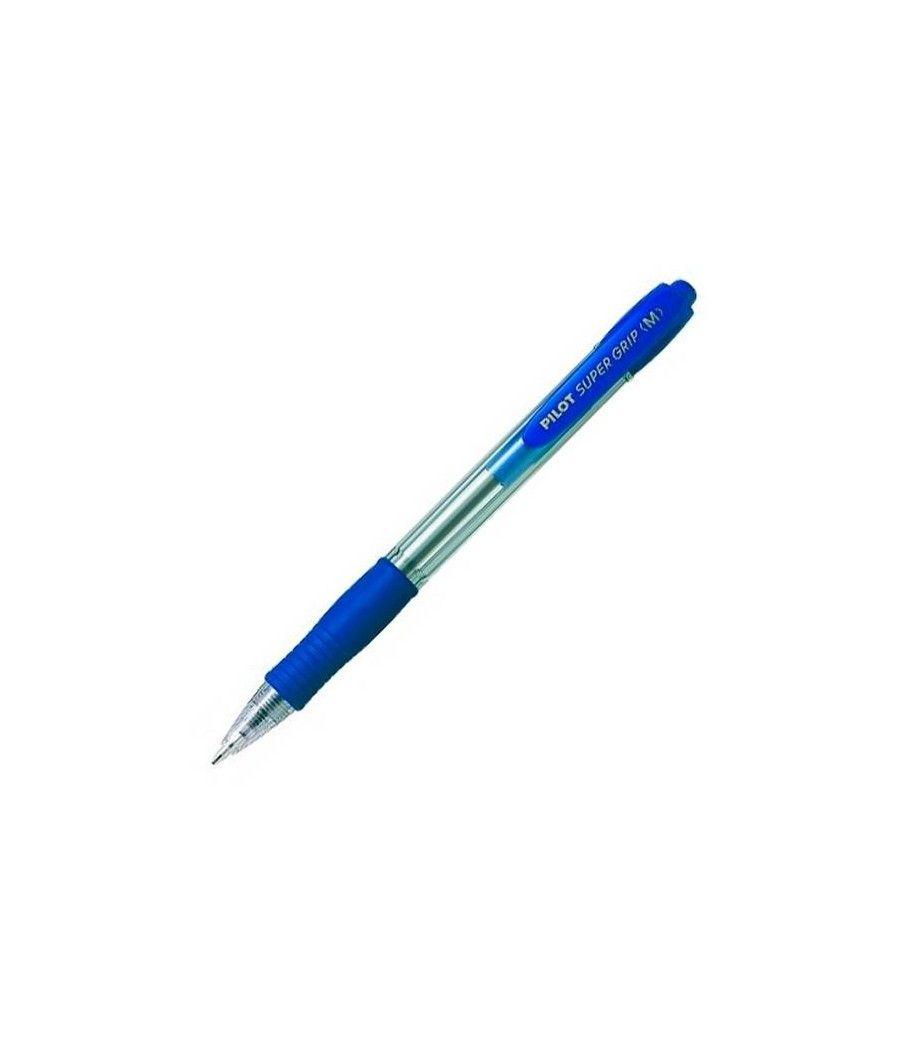 Pilot boligrafo supergrip azul - Imagen 1