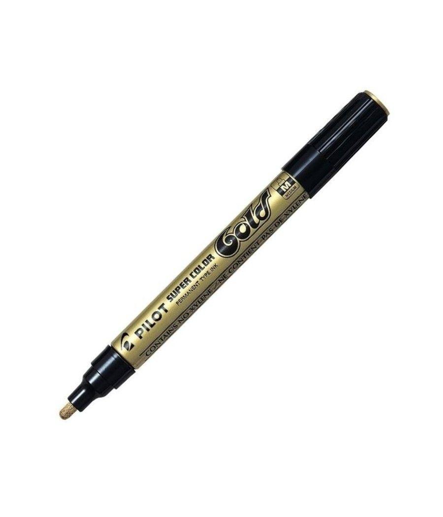 Pilot marcador permanente desechable oro medio -12u- - Imagen 1