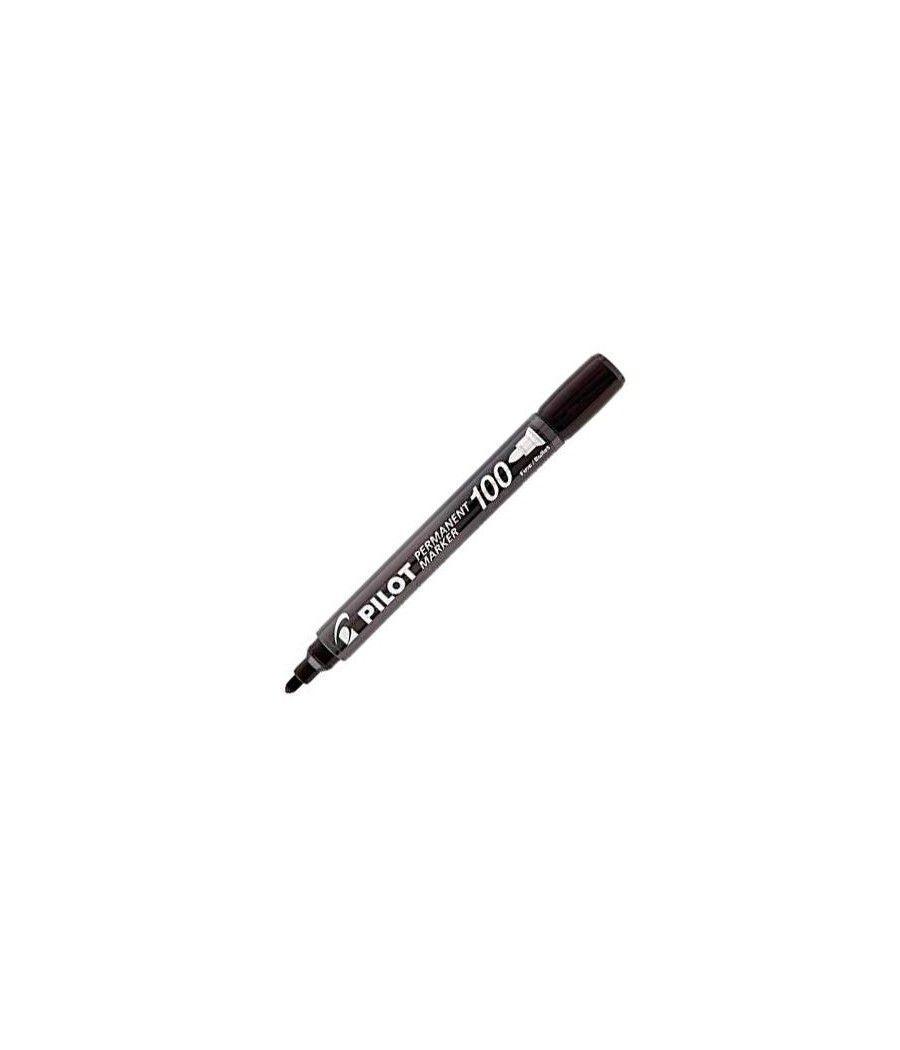 Pilot rotulador permanente sca-100 negro -12u- - Imagen 1