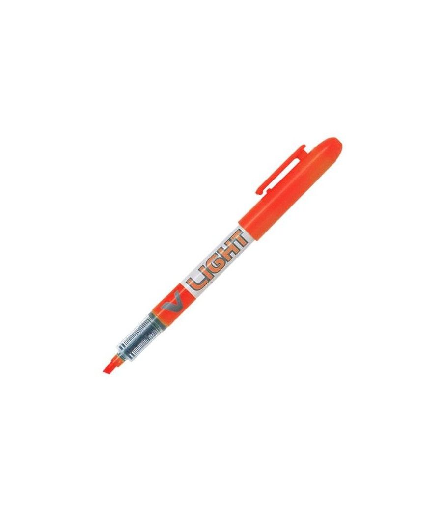 Pilot marcador fluorescente v light naranja fluor -12u- - Imagen 1