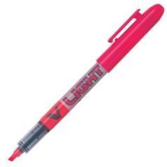 Pilot marcador fluorescente v light rosa fluor -12u- - Imagen 1