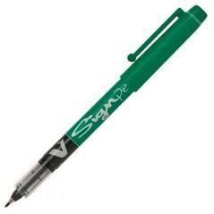 Pilot vsign pen trazo 0,6mm verde -12u- - Imagen 1