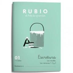 Rubio cuaderno de escritura nº 01 - Imagen 1