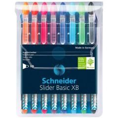 Schneider bolÍgrafo slider basic xb punta gruesa colores surtidos -estuche 8u- - Imagen 1