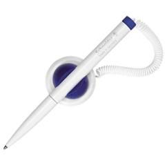 Schneider bolÍgrafo klick-fix-pen m tinta azul color blanco - Imagen 1
