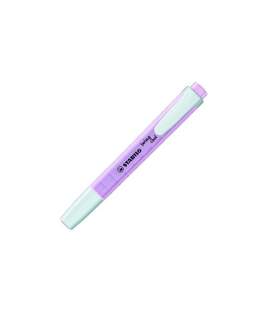 Stabilo swing cool marcador fluorescente violeta pastel -10u- - Imagen 1