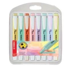 Stabilo swing cool pastel marcador fluorescente surtidos - estuche 8u- - Imagen 1