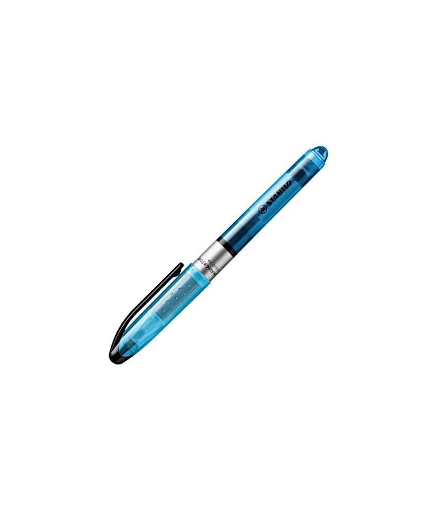 Stabilo navigator marcador fluorescente azul -10u- - Imagen 1