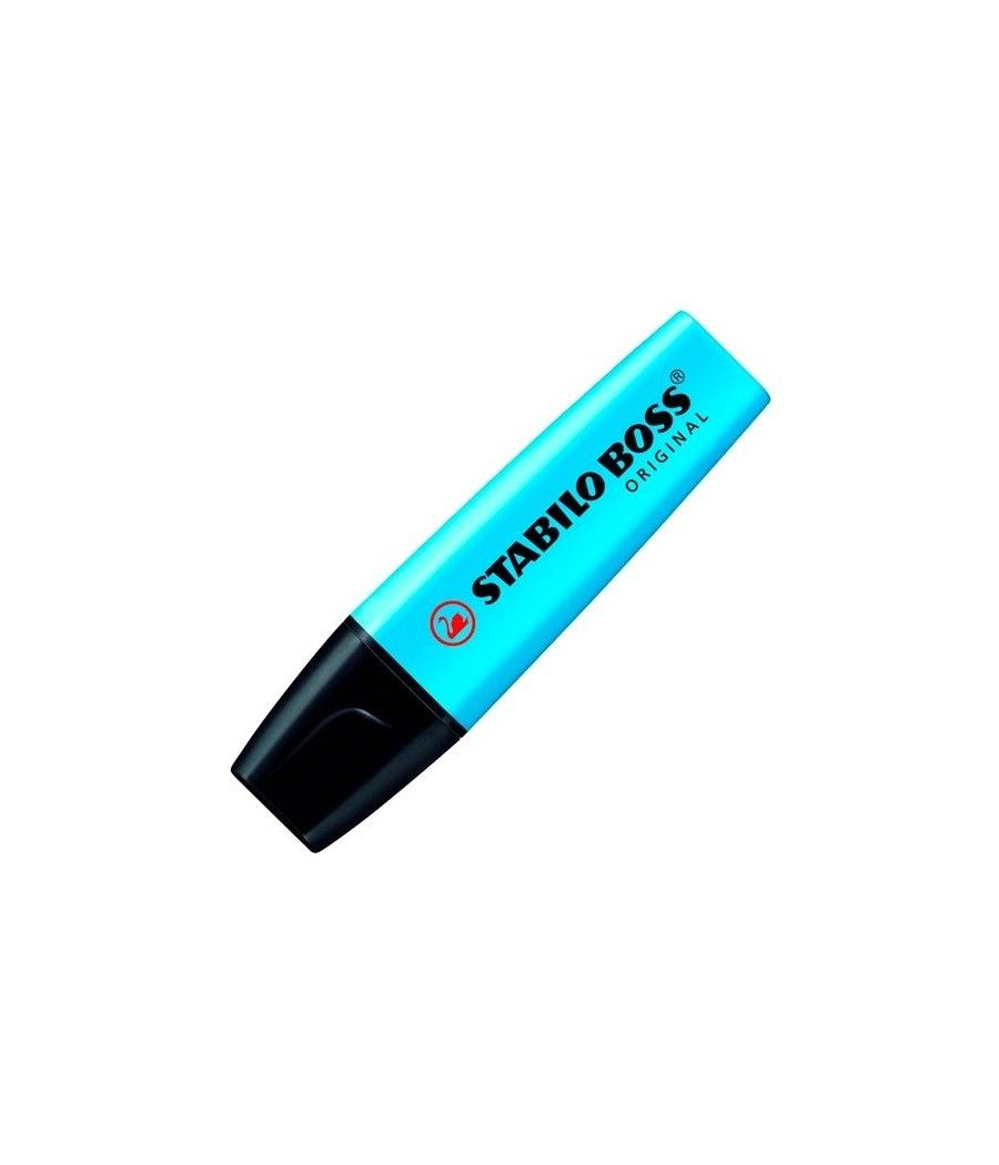 Stabilo boss marcador fluorescente azul - Imagen 1