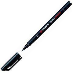Stabilo marcador permanente ohpen universal s punta super fina 0.4mm negro