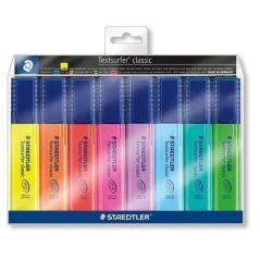 Staedtler marcador fluorescente textsurfer classic colores estuche 6+2 - Imagen 1