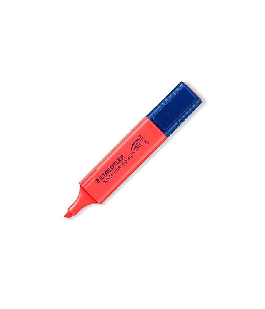 Staedtler marcador fluorescente textsurfer classic rojo -10u- - Imagen 1