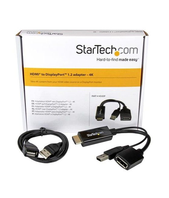 StarTech.com Conversor HDMI a DisplayPort - 4K - Imagen 6