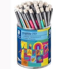 Staedtler bote expositor 36 portaminas graphite 777 b 0,5mm happy line c/surtidos