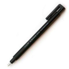 Tombow mono zero lÁpiz borrador de precisiÓn punta 2,3mm redonda cuerpo negro - Imagen 1