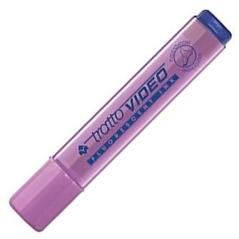 Tratto video marcador fluorescente violeta/lila -12u- - Imagen 1