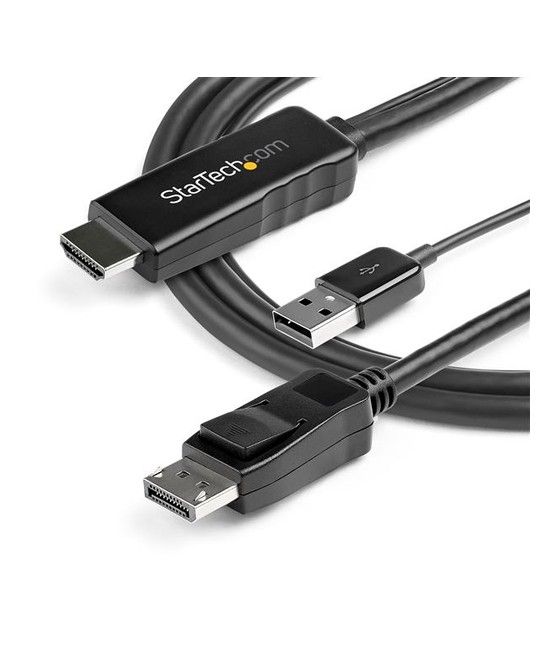 StarTech.com Cable de 2m HDMI a DisplayPort - 4K 30Hz - Imagen 6