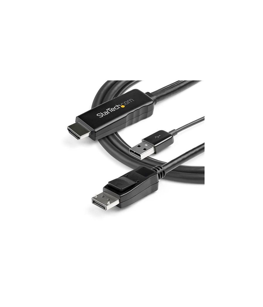 StarTech.com Cable de 2m HDMI a DisplayPort - 4K 30Hz - Imagen 6