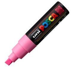 Uniball marcador posca pc-8k no permanente punta biselada 8.0mm rosa fluor - Imagen 1