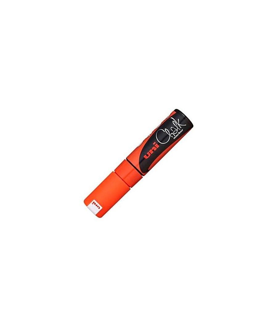Uniball marcador de tiza liquida pwe-8k naranja fluor -6u-
