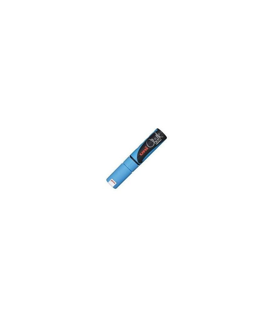 Uniball marcador de tiza liquida pwe-8k azul claro -6u- - Imagen 1