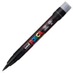 Uniball marcador posca pcf-350 no permanente punta acrÍlica estilo pincel negro - Imagen 1