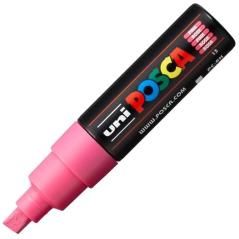 Uniball marcador posca pc-8k no permanente punta biselada 8.0mm rosa - Imagen 1
