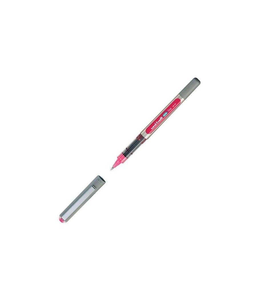 Uniball rollerball eye fine ub-157 rosa -12u- - Imagen 1