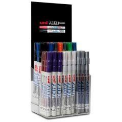 Uniball expositor marcador permanente paint marker px-21/54p surtido -54u- - Imagen 1