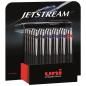 Uniball expositor rollerball jetstream sxn-210/3d retrÁctil 36 unidades rojo-negro-azul -36u-