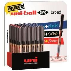 Uniball expositor ub-150/3d azul-negro-rojo 36 unidades - Imagen 1