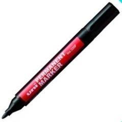 Uniball marcador permanente marker no 320f conico trazo 1 -3 mm negro -12u- - Imagen 1