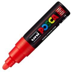 Uniball marcador posca pc-7m no permanente punta forma de bala 4,5-5,5mm rojo - Imagen 1