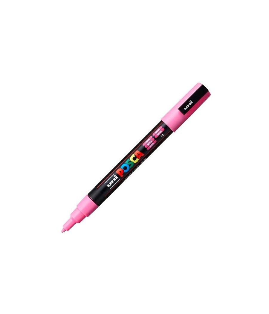 Uniball marcador posca pc-3m punta cÓnica 0,9 - 1,3 mm rosa - Imagen 1