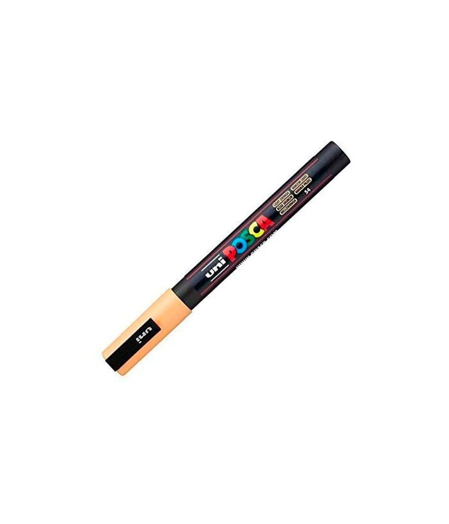 Uniball marcador posca pc-3m punta cÓnica 0,9 - 1,3 mm naranja claro - Imagen 1