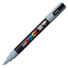Uniball marcador posca pc-3m punta cÓnica 0,9 - 1,3 mm gris - Imagen 1