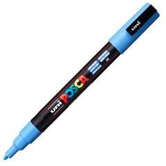 Uniball marcador posca pc-3m punta cÓnica 0,9 - 1,3 mm azul cielo - Imagen 1