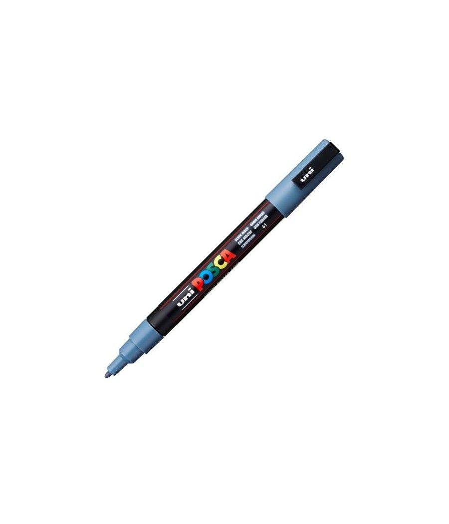 Uniball marcador posca pc-3m punta cÓnica 0,9 - 1,3 mm gris pizarra - Imagen 1