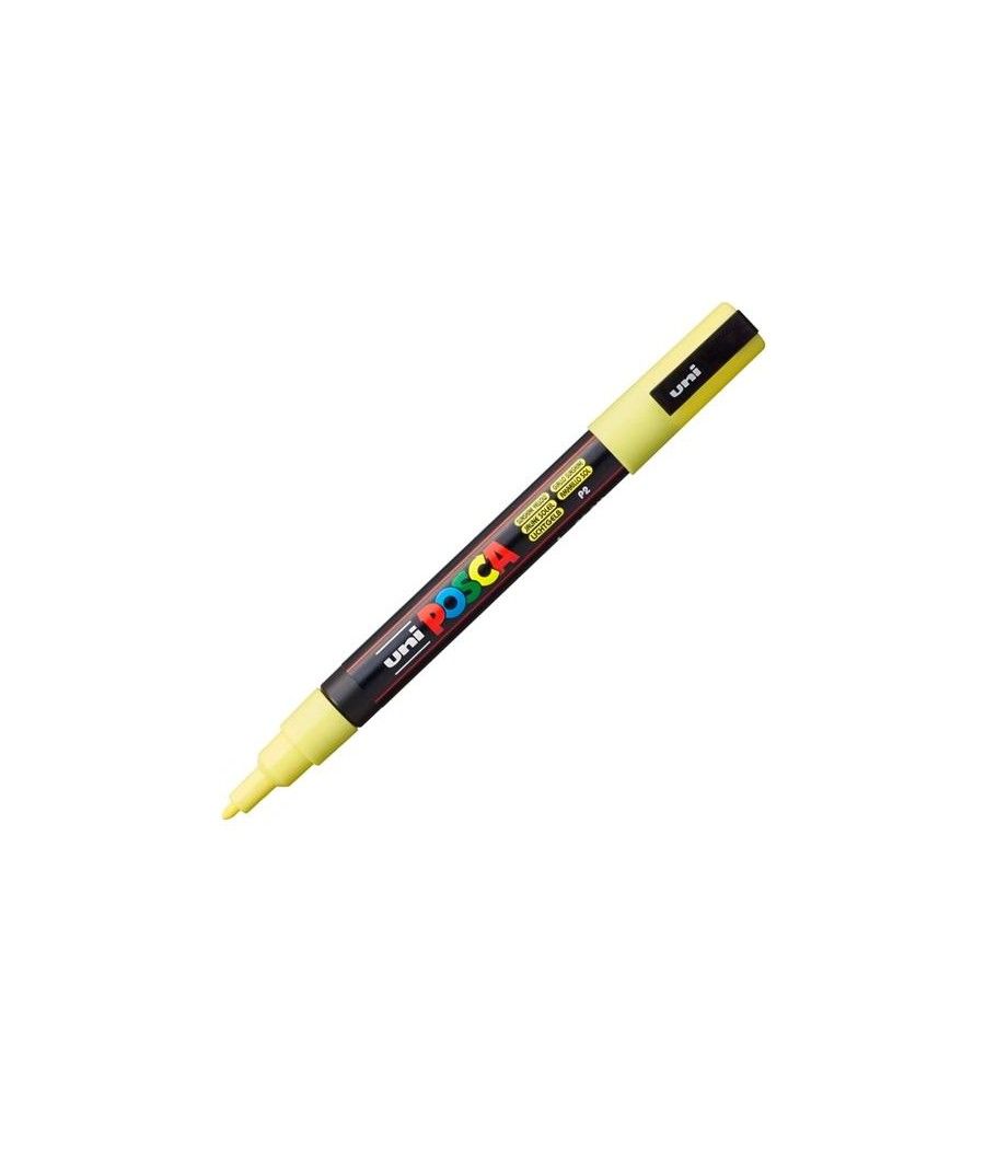 Uniball marcador posca pc-3m punta cÓnica 0,9 - 1,3 mm amarillo sol