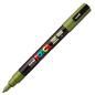 Uniball marcador posca pc-3m punta cÓnica 0,9 - 1,3 mm verde kaki