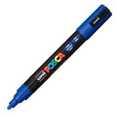 Uniball marcador posca pc-5m no permanente punta forma de bala 1,8 - 2,5 mm azul - Imagen 1