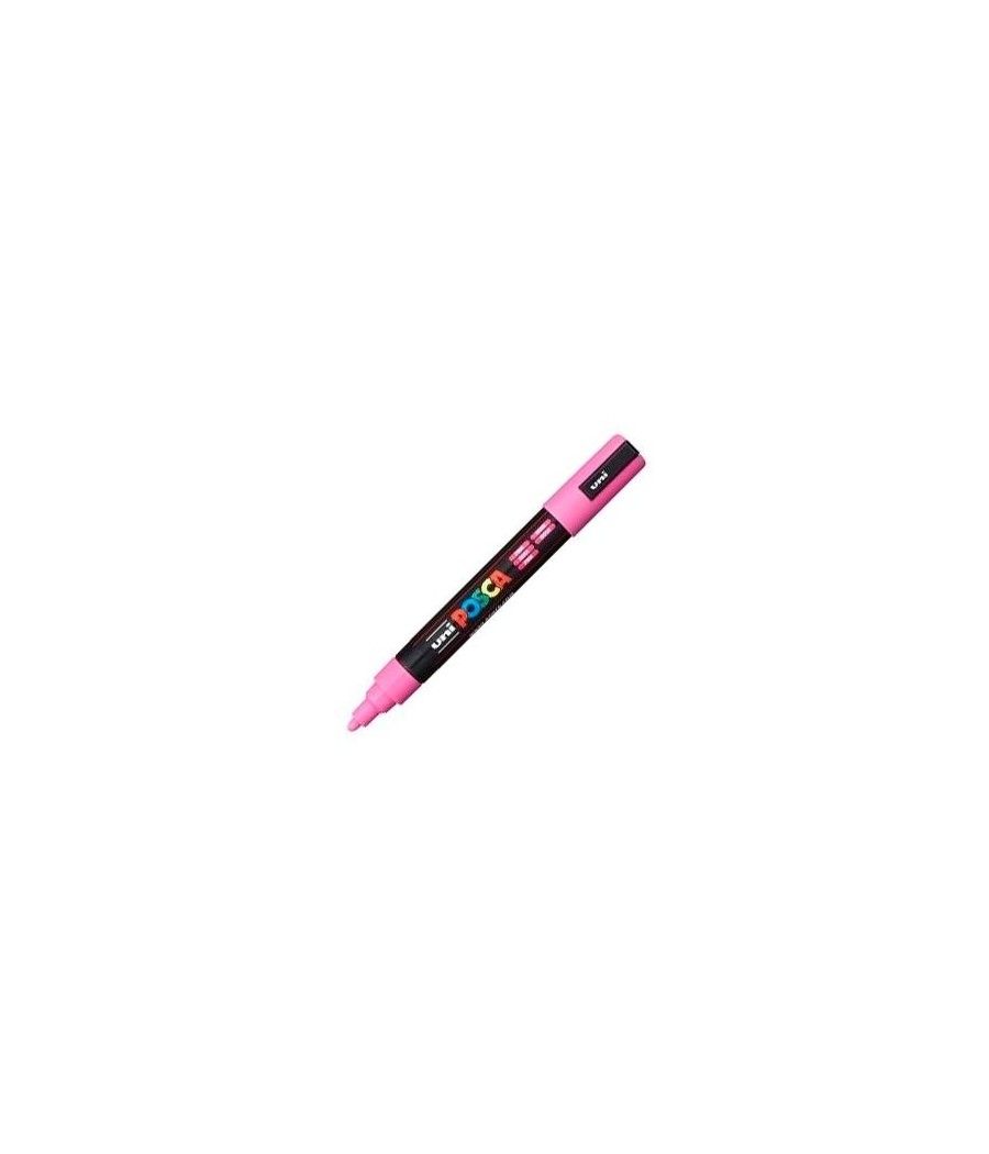 Uniball marcador posca pc-5m no permanente punta forma de bala 1,8 - 2,5 mm rosa - Imagen 1