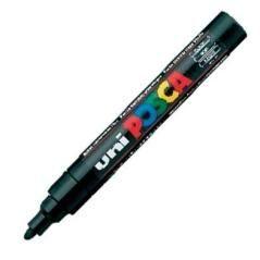 Posca marcador pc-5m no permanente punta forma de bala 1,8 - 2,5 mm negro