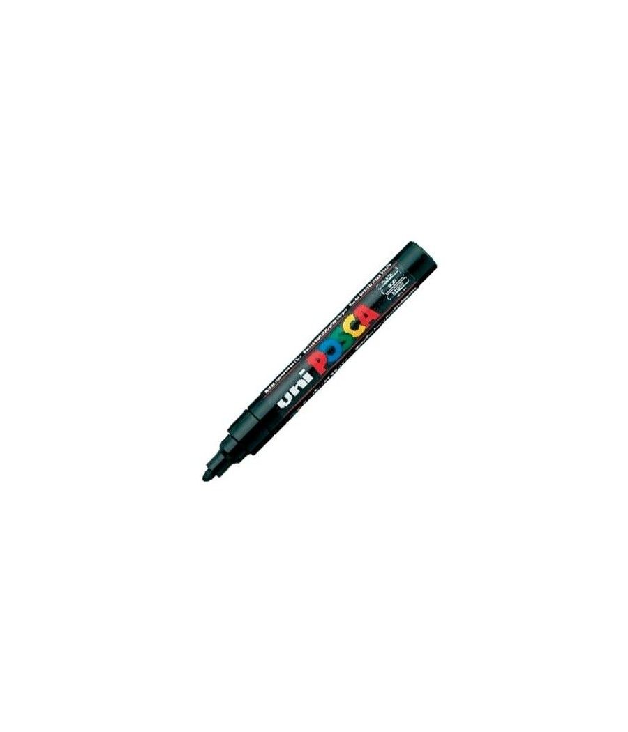 Uniball marcador posca pc-5m no permanente punta forma de bala 1,8 - 2,5 mm negro - Imagen 1