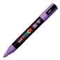 Uniball marcador posca pc-5m no permanente punta forma de bala 1,8 - 2,5 mm lila