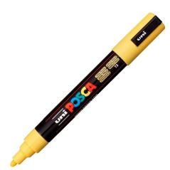 Uniball marcador posca pc-5m no permanente punta forma de bala 1,8 - 2,5 mm amarillo pajizo - Imagen 1
