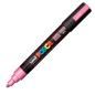 Uniball marcador posca pc-5m no permanente punta forma de bala 1,8 - 2,5 mm rosa metÁlico