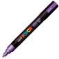 Uniball marcador posca pc-5m no permanente punta forma de bala 1,8 - 2,5 mm violeta metÁlico