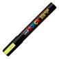 Uniball marcador posca pc-5m no permanente punta forma de bala 1,8 - 2,5 mm amarillo fluor
